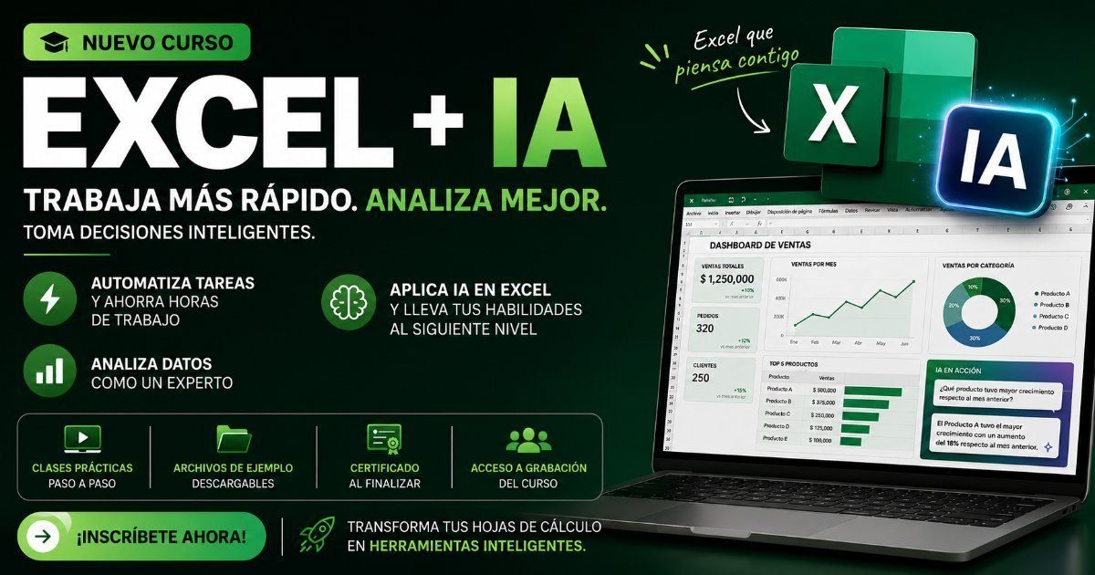 Workshop: Excel con Inteligencia Artificial