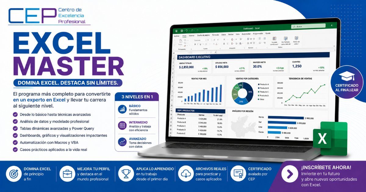 Programa Excel Master